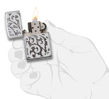 Load image into Gallery viewer, Zippo Lighter- Personalized Engrave for Art Geometric Design Filigree #28530