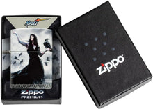 Load image into Gallery viewer, Zippo Lighter - Custom Message Engrave for Mazzi Lady Ravens- 540 Color 48969