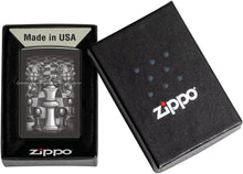 Load image into Gallery viewer, Zippo Lighter- Personalized Custom Message Engraved on Back Game Zippo Windproof Lighter Chess 48762