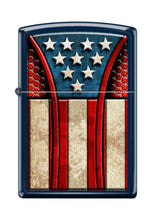 Load image into Gallery viewer, Zippo Lighter- Personalized for US Patriotic Vintage USA Flag Z5252