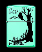 Load image into Gallery viewer, Zippo Lighter- Personalized Engrave for Owl Glow in Dark Z6010