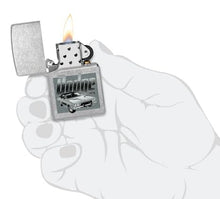 Load image into Gallery viewer, Zippo Lighter - Custom Engraved with Your Message for Dodge Challenger Design Street Chrome Pocket Lighter 46226
