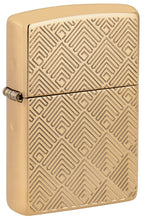 Load image into Gallery viewer, Zippo Customized Message on on Brass Windproof Armor Case Brass Deep Carve 48570