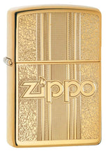 Load image into Gallery viewer, Zippo - Customized Message on Back for Zippo and Pattern Windproof Zippo #29677