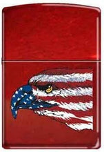 Load image into Gallery viewer, Zippo Lighter- Personalized Eagle USA Flag Patriotic Eagle USA Flag