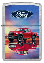 Load image into Gallery viewer, Zippo Lighter - Custom Engraved with Your Message for Ford F-Series Design Street Chrome Pocket Lighter 46220