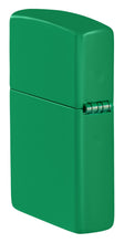 Load image into Gallery viewer, Zippo Lighter - Personalized Message Engraved on Backside Colored Windproof Lighter Grass Green Matte 48629