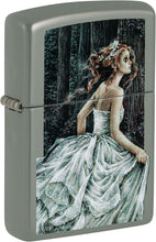 Load image into Gallery viewer, Zippo Victoria Frances Sage Pocket Lighter
