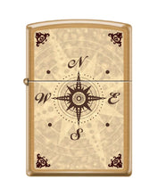 Load image into Gallery viewer, Zippo Lighter- Personalized Engrave for Compass Design Compass #Z6027