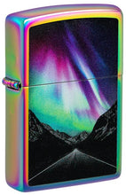 Load image into Gallery viewer, Zippo Lighter - Custom Engraved with Your Message for Aurora Road Design Multi Color Pocket Lighter 46236