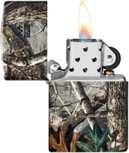Load image into Gallery viewer, Zippo Lighter - Customize Message on for Realtree Camouflage Edge Pocket 46573