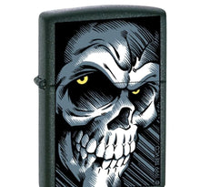 Load image into Gallery viewer, Zippo Lighter - Personalized Message Engraved on Backside for Fire Fighter Windproof Lighter (Big Skull01)