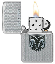 Load image into Gallery viewer, Zippo Lighter - Custom Engraved with Your Message for Dodge RAM Design Street Chrome Pocket Lighter 46227