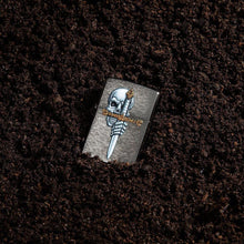 Load image into Gallery viewer, Zippo Lighter - Personalized Customize Message Engrave on Backside for Sword Skull Design #49488