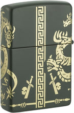 Load image into Gallery viewer, Zippo Lighter- Personalized Message Engrave for Dragon Dragon Design 48907