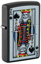 Load image into Gallery viewer, Zippo Lighter- Personalized Engrave Ace of Spades Card Game Cards King #48488