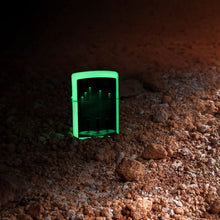 Load image into Gallery viewer, Zippo Lighter- Personalized Engrave Glow in The Dark Aliens and Spaceship 49487