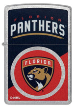 Load image into Gallery viewer, Zippo Lighter - Custom Engraved with Your Message for NHL Florida Panthers 2024 Street Chrome Pocket Lighter 46193