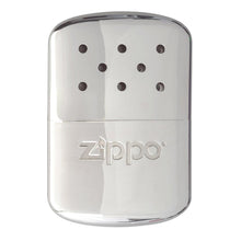 Load image into Gallery viewer, Zippo Hand Warmer Refillable Custom Personalized Engraved Message on Backside (12 Hour, High Polish)