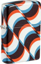 Load image into Gallery viewer, Zippo Lighter - Customized Message Funky Pattern 540 Matte Pocket Lighter 46566