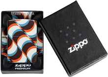 Load image into Gallery viewer, Zippo Lighter - Customized Message Funky Pattern 540 Matte Pocket Lighter 46566