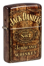 Load image into Gallery viewer, Zippo Lighter - Custom Engraved with Your Message for Jack Daniel's® Barrel Design 540 Tumbled Brass Pocket Lighter 46278
