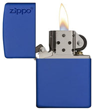 Load image into Gallery viewer, Zippo - Customized Message on on Classic with Zippo Logo Windproof (Blue)