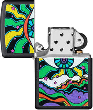 Load image into Gallery viewer, Zippo Black Light Eye Design Pocket Lighter