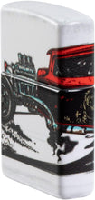 Load image into Gallery viewer, Zippo Lighter - Custom Message Engrave on Backside Hot Rod Car - 540 Color 48660