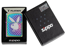 Load image into Gallery viewer, Zippo Lighter - Personalized Customize Message Engrave on Backside for Playboy Bunny (Spectrum 49344)