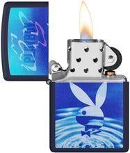 Load image into Gallery viewer, Zippo Lighter - Personalized Customize Message Engrave on Backside for Playboy Bunny (Water 48745)