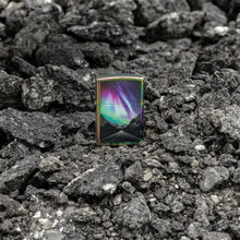 Load image into Gallery viewer, Zippo Lighter - Custom Engraved with Your Message for Aurora Road Design Multi Color Pocket Lighter 46236