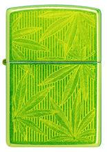 Load image into Gallery viewer, Zippo Lighter - Custom Engraved with Your Message for Iced Cannabis Design Lurid Pocket Lighter 46269