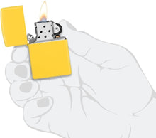 Load image into Gallery viewer, Zippo Lighter - Personalized Custom Message Engrave on Sunflower Color - 46019