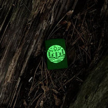 Load image into Gallery viewer, Zippo Lighter - Custom Engraved with Your Message for Moonlit Field Design 540 Color Glow in The Dark Pocket Lighter 46287