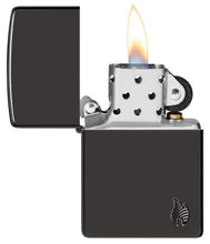 Load image into Gallery viewer, Zippo Lighter - Custom Engraved with Your Message for Lighter, Metal, Black, One Size 46402