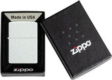 Load image into Gallery viewer, Zippo Lighter - Custom Message Engrave on Glacier Color Design- 46020
