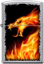 Load image into Gallery viewer, Zippo Lighter- Personalized Engrave Fire Dragon #Z5529