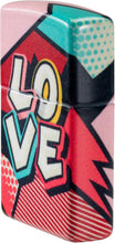 Load image into Gallery viewer, Zippo Lighter - Custom Message Engrave on Backside Love Design - 540 Color 46013