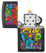 Load image into Gallery viewer, Zippo Lighter - Personalized Customize Message Engrave on Backside for Zippo Art Design (Street Art Design #49605)