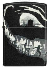 Load image into Gallery viewer, Zippo Lighter - Custom Engraved with Your Message for Devil Dance Design 540 Color Glow in The Dark Pocket Lighter 46268
