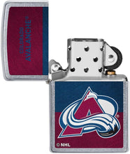 Load image into Gallery viewer, Zippo Lighter- Personalized Message for Colorado Avalanche NHL Team #48035
