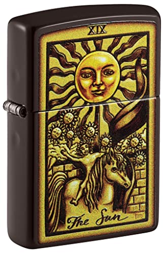 Zippo Lighter- Personalized Engrave for Special Designs The Sun of God 48452