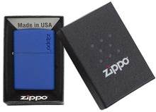 Load image into Gallery viewer, Zippo - Customized Message on on Classic with Zippo Logo Windproof (Blue)
