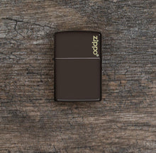 Load image into Gallery viewer, Zippo Lighter - Personalized Custom Message Engrave on Classic with Zippo Logo Windproof Lighter
