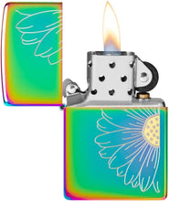 Load image into Gallery viewer, Zippo Lighter - Custom Message Engrave Engraved Daisy Flower Multi Color 48668
