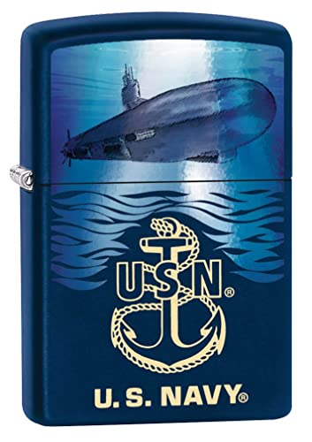 Zippo Lighter- Personalized Engrave for U.S. Navy Navy USN Submarine #Z5035