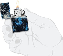 Load image into Gallery viewer, Zippo Lighter- Personalized Mountain Moon Lightning Glow in The Dark 48610
