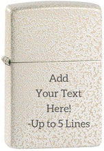 Load image into Gallery viewer, Zippo Lighter - Personalized Message Engraved on Backside Unique Colored Windproof Lighter (Mercury Glass #49181)
