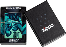 Load image into Gallery viewer, Zippo Mermaid Design 540 Color Pocket Lighter
